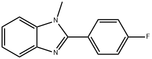 2-(4-fluorophenyl)-1-methylbenzimidazole