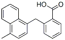 2-[(4-methylnaphthalen-1-yl)methyl]benzoic acid