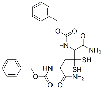 benzyl N-[1-carbamoyl-2-(2-carbamoyl-2-phenylmethoxycarbonylamino-ethy l)disulfanyl-ethyl]carbamate