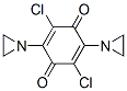 2,5-BIS(1-AZIRIDINYL)-3,6-DICHLORO-2,5-CYCLOHEXADIENE-1,4-DIONE