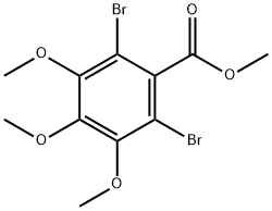 methyl 2,6-dibromo-3,4,5-trimethoxy-benzoate