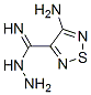 1,2,5-Thiadiazole-3-carboximidic  acid,  4-amino-,  hydrazide