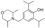 4-[(3,5-dimethylmorpholin-4-yl)methyl]-2,6-dipropan-2-yl-phenol