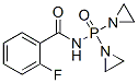 N-[Bis(1-aziridinyl)phosphinyl]-o-fluorobenzamide