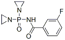 N-[Bis(1-aziridinyl)phosphinyl]-m-fluorobenzamide