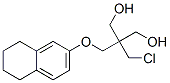 2-(Chloromethyl)-2-[[(5,6,7,8-tetrahydronaphthalen-2-yl)oxy]methyl]-1,3-propanediol