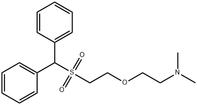 2-[2-[(Diphenylmethyl)sulfonyl]ethoxy]-N,N-dimethylethanamine