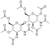 2-(乙酰氨基)-2-脱氧-4-O-[3,4,6-三-O-乙酰基-2-(乙酰氨基)-2-脱氧-BETA-D-吡喃葡萄糖基]-ALPHA-D-吡喃葡萄糖 1,3,6-三乙酸酯