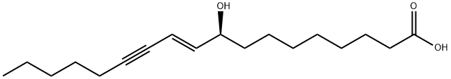(S,E)-9-Hydroxy-10-octadecen-12-ynoic acid