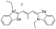 3-乙基-2-[3-(3-乙基-3H-苯并硒唑-2-亚基)异丁-1-烯基]苯并硒唑鎓碘化物