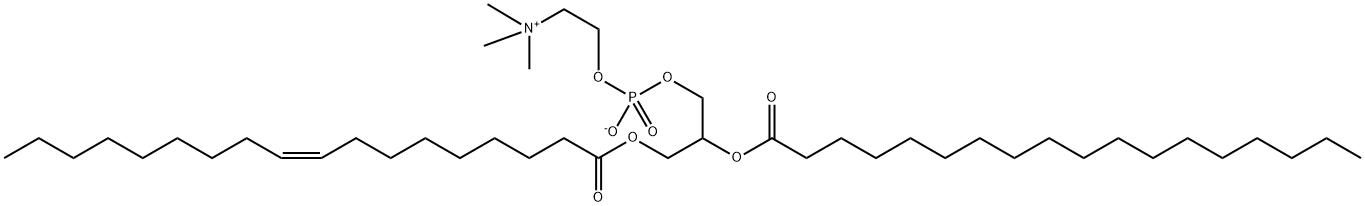 trimethyl-[2-[[2-octadecanoyloxy-3-[(Z)-octadec-9-enoyl]oxy-propoxy]-o xido-phosphoryl]oxyethyl]azanium
