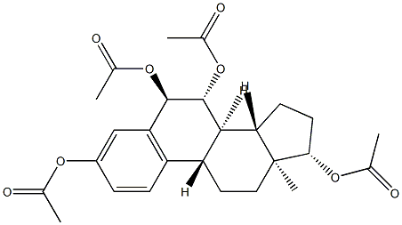1,3,5(10)-Estratriene-3,6α,7β,17β-tetrol tetraacetate
