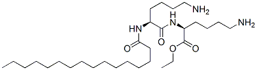N(alpha)-palmitoyl-lysyllysine ethyl ester