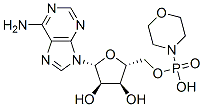 Morpholinophosphonic acid 5'-adenosyl ester