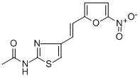 2-ACETYLAMINO-4-(2-(5-NITRO-2-FURYL)VINYL)-1,3-THIAZOLE