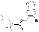 (6-bromobenzo[1,3]dioxol-5-yl)methyl 2,2-dimethyl-3-(2-methylprop-1-en yl)cyclopropane-1-carboxylate
