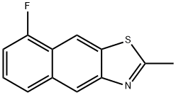 Naphtho[2,3-d]thiazole, 8-fluoro-2-methyl- (7CI,8CI)