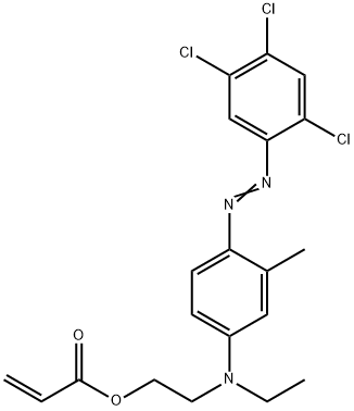 2-[ethyl[3-methyl-4-[(2,4,5-trichlorophenyl)diazo]phenyl]amino]ethyl acrylate