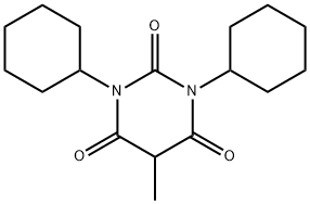 1,3-Dicyclohexyl-5-methylbarbituric acid