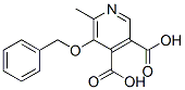 3,4-Pyridinedicarboxylic  acid,  6-methyl-5-(phenylmethoxy)-