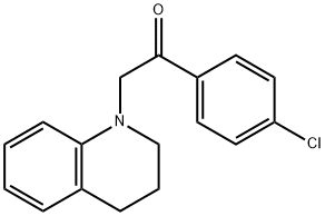 1-(4-chlorophenyl)-2-(3,4-dihydro-2H-quinolin-1-yl)ethanone