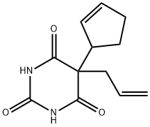 5-烯丙基-5-(2-环戊烯-1-基)巴比妥酸