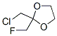 1,3-Dioxolane,  2-(chloromethyl)-2-(fluoromethyl)-