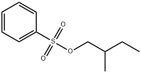 Benzenesulfonic acid, 2-Methylbutyl ester