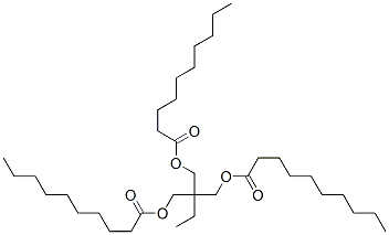 2-乙基-2-[[(1-氧癸基)氧]甲基]-1,3-丙二醇的癸酸酯