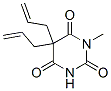 1-Methyl-5,5-di(2-propenyl)barbituric acid