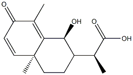 (1S,αS)-1,2,3,4,4a,7-Hexahydro-1β-hydroxy-α,4aα,8-trimethyl-7-oxonaphthalene-2α-acetic acid