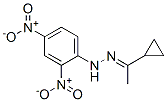 1-[1-[2-(2,4-Dinitrophenyl)hydrazono]ethyl]cyclopropane