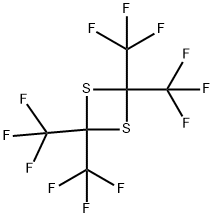 2,2,4,4-tetrakis(trifluoromethyl)-1,3-dithietane
