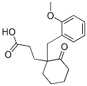 3-[1-[(2-methoxyphenyl)methyl]-2-oxo-cyclohexyl]propanoic acid
