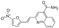 2-(2-(5-NITRO-2-FURYL)VINYL)-4-QUINOLINECARBOXAMIDE