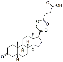21-hydroxy-5beta-pregnane-3,20-dione 21-(hydrogen succinate)