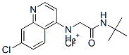 (7-chloroquinolin-4-yl)-(tert-butylcarbamoylmethyl)azanium chloride