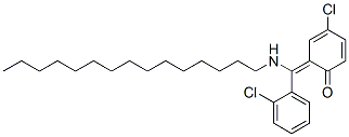 (6E)-4-chloro-6-[(2-chlorophenyl)-(pentadecylamino)methylidene]cyclohe xa-2,4-dien-1-one