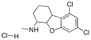 4-Dibenzofuranamine, 7,9-dichloro-1,2,3,4,4a,9b-hexahydro-N-methyl-, hydrochloride