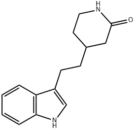 4-(2-(3-indoyl)ethyl)-2-piperdinone