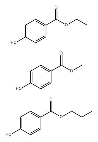 Benzoic acid, 4-hydroxy-, ethyl ester, mixt. with methyl 4-hydroxybenzoate and propyl 4-hydroxybenzoate
