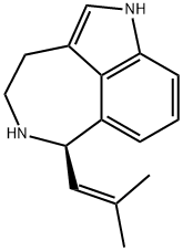 1H-Azepino(5,4,3-cd)indole, 3,4,5,6-tetrahydro-6-(2-methyl-1-propenyl) -, (-)-