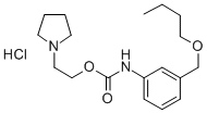 2-(1-Pyrrolidinyl)ethyl m-(butoxymethyl)carbanilate hydrochloride