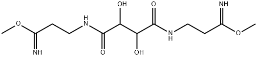 dimethyl-3,8-diaza-4,7-dioxo-5,6-dihydroxydecanbis(imidate)