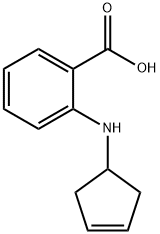 Benzoic acid, 2-(3-cyclopenten-1-ylamino)- (9CI)