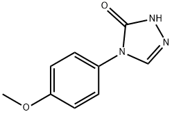3H-1,2,4-Triazol-3-one, 2,4-dihydro-4-(4-methoxyphenyl)-