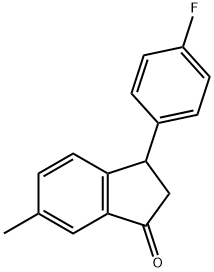 3-(4-fluorophenyl)-6-methylindan-1-one