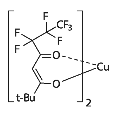 双(6,6,7,7,8,8,8 -七氟- 2 ,2 -甲基- 3 ,5 - OCTANEDIONATE)铜(Ⅱ)