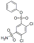 phenyl 2,4-dichloro-5-sulphamoylbenzenesulphonate