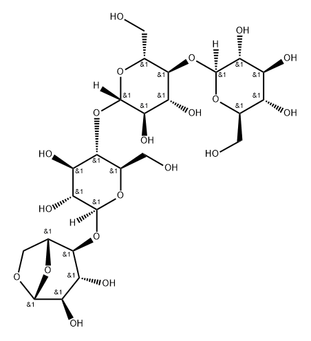 O-BETA-D-吡喃葡萄糖基-(1-4)-O-BETA-D-吡喃葡萄糖基-(1-4)-O-BETA-D-吡喃葡萄糖基-(1-4)-1,6-脱水-BETA-D-吡喃葡萄糖